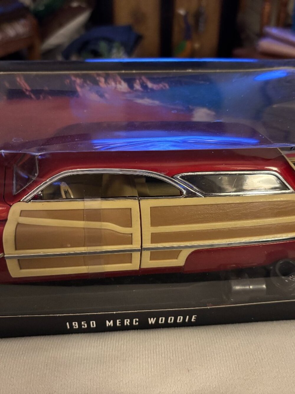 OH the 50s and on Hotwheels 1950 Merc large mint in box Big mans T O Y